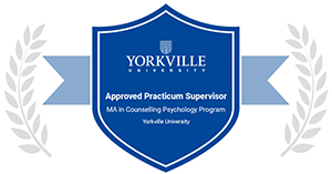 Yorkville University – Approved Practicum Supervisor Badge